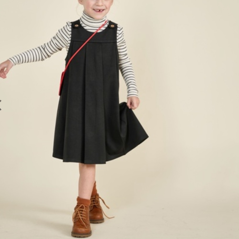 PLEATED HIGH YOKE JUMPER